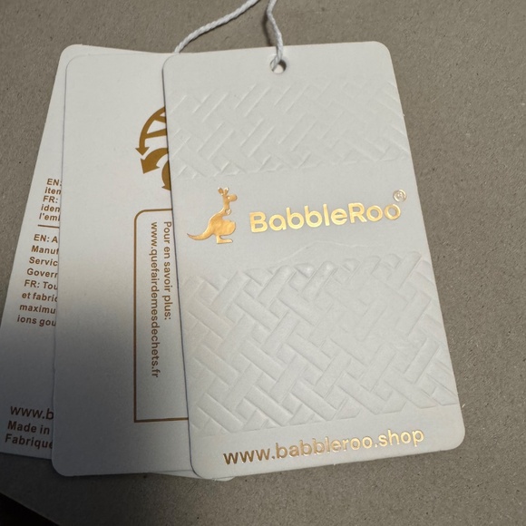 Babbleroo vegan leather diaper backpack - Picture 4 of 10